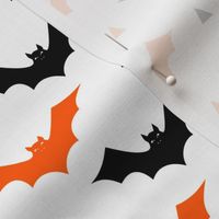 halloween bat orange and black kids costume  october halloween fabric