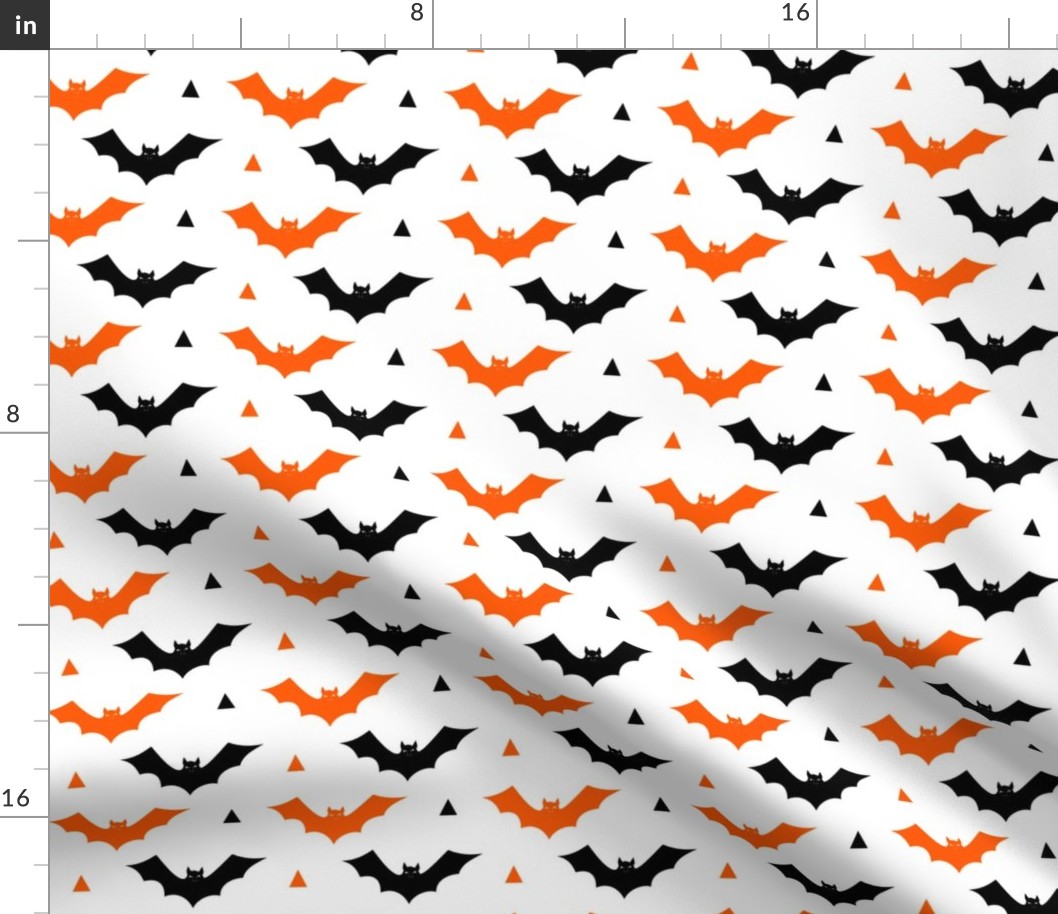 halloween bat orange and black kids costume  october halloween fabric