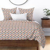 grey orange black painted dots dots kids 