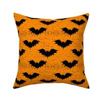 bats on orange 