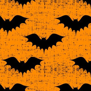 bats on orange 