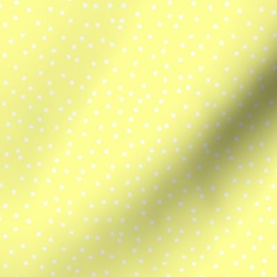 Lemon Yellow Swiss Dot