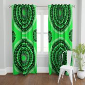 54" Green Gypsy Feather Dress Pattern