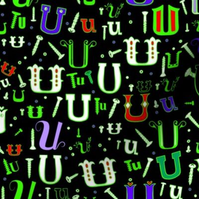 Letter U and Some Screws