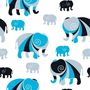 Elephant Swirls