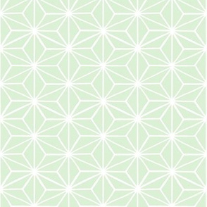 Star Tile in Pale Mint #8 // x-large