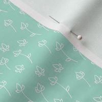 Blossom Buds Seafoam, mini