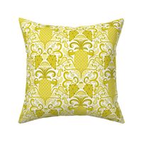 Ambrosia - Fruit Damask Pineapple Yellow Gold