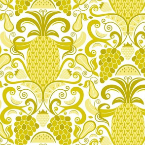 Ambrosia - Fruit Damask Pineapple Yellow Gold