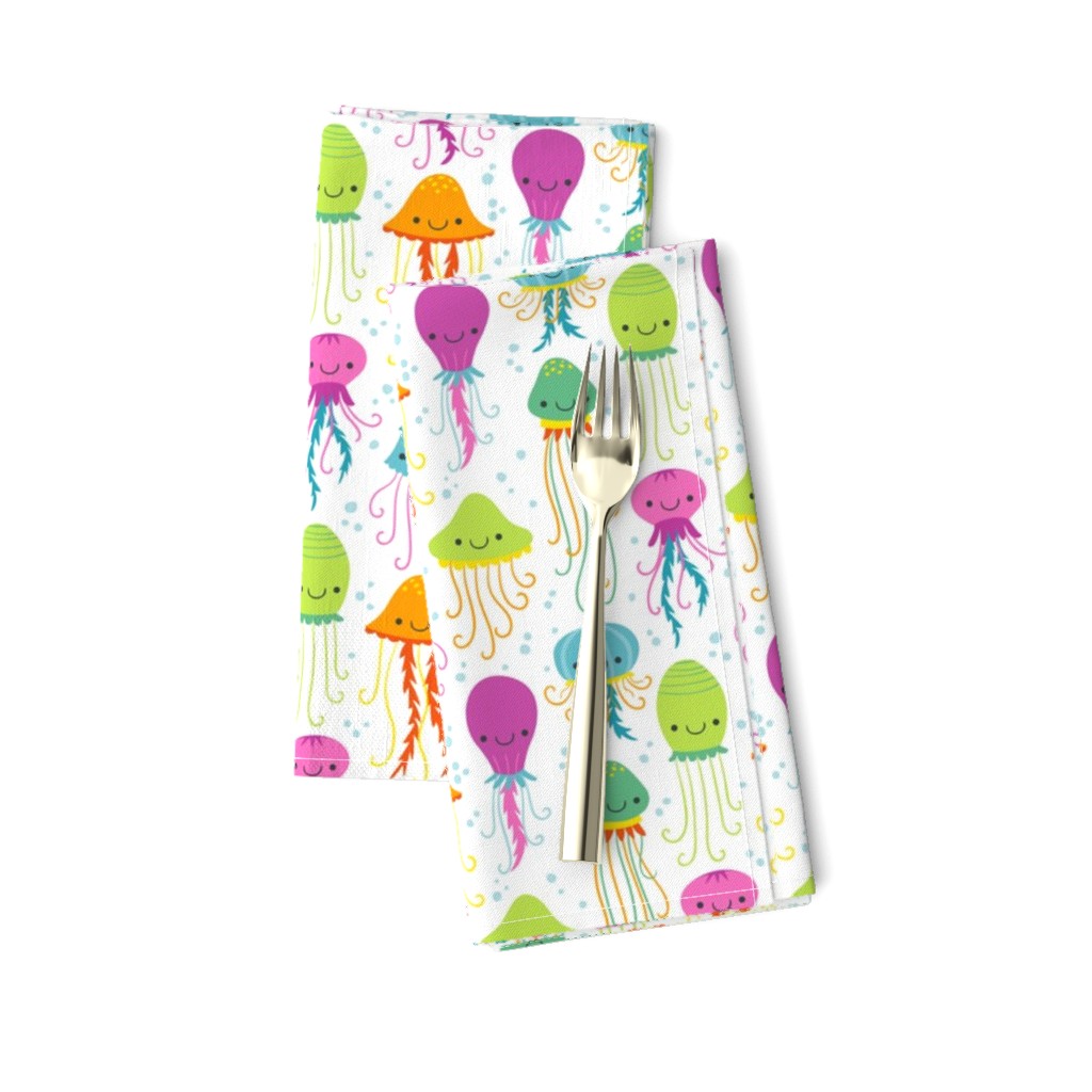 Cute Summer Jelly Fish, Colorful Kids Colors for the Beach