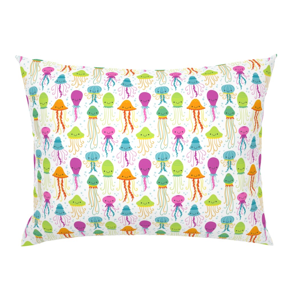 Cute Summer Jelly Fish, Colorful Kids Colors for the Beach