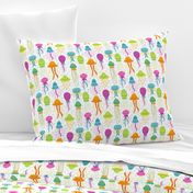 Cute Summer Jelly Fish, Colorful Kids Colors for the Beach