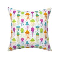 Cute Summer Jelly Fish, Colorful Kids Colors for the Beach