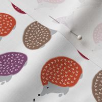 hedgehog // fall autumn hedgie kids woodland critter autumn fabric for kids