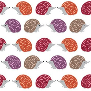 hedgehog // fall autumn hedgie kids woodland critter autumn fabric for kids