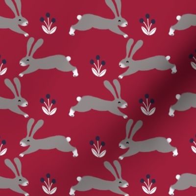 rabbit // fall autumn rabbit woodland creature critter fall kids rabbit bunny