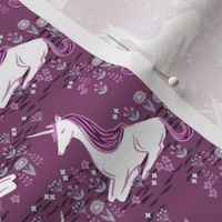 unicorn // purple autumn fall winter kids girls purple unicorns