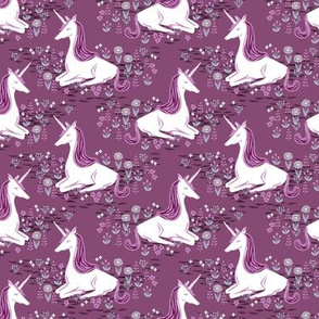 unicorn // purple autumn fall winter kids girls purple unicorns