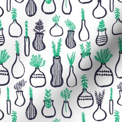 plants // planters kids hand-drawn ikea inspired herbs plant pots gardening