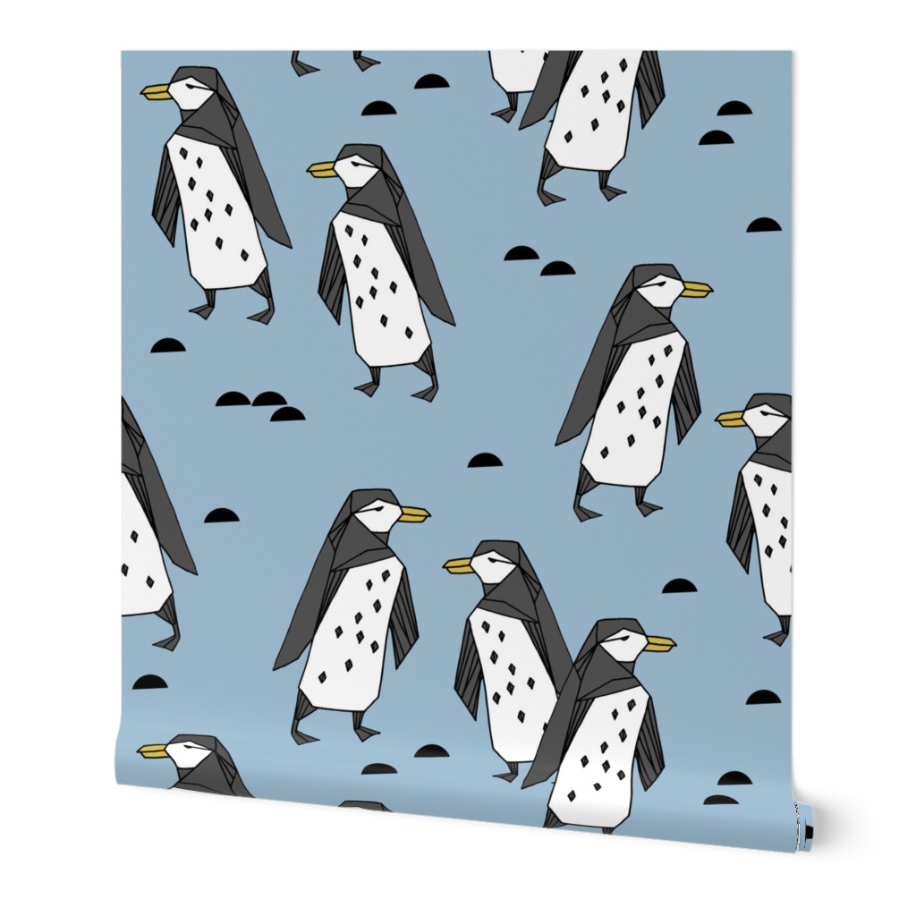 penguins // penguin pingu winter bird antarctic kids cute bird design