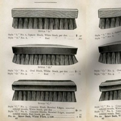 Victorian Brush Ad