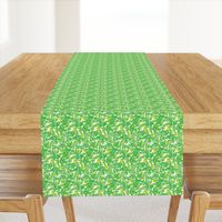 Spring Green Floral Botanical Tropical Leaves Small_Miss Chiff Designs