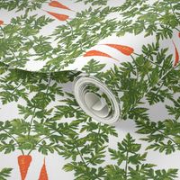 16-13V Easter Carrots Vegetable Food Green Leaf Leaves Rabbit_Miss Chiff Designs