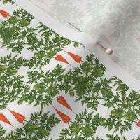 16-13V Easter Carrots Vegetable Food Green Leaf Leaves Rabbit_Miss Chiff Designs