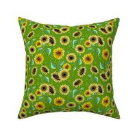 sunflower_repeat_green