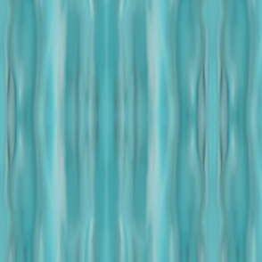 Aqua Ocean Waves Stripe Pattern