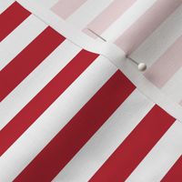 red and white stripe - 1/2"|| holiday