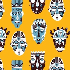 African masks