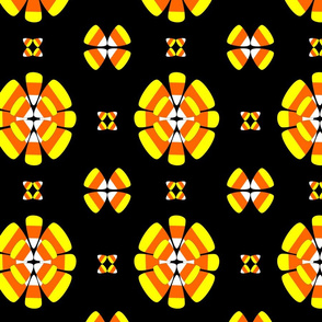 candy corn floral