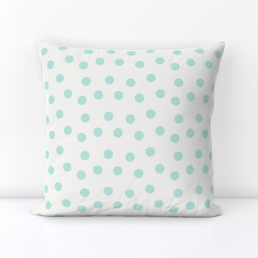 Mint Scatter Dots