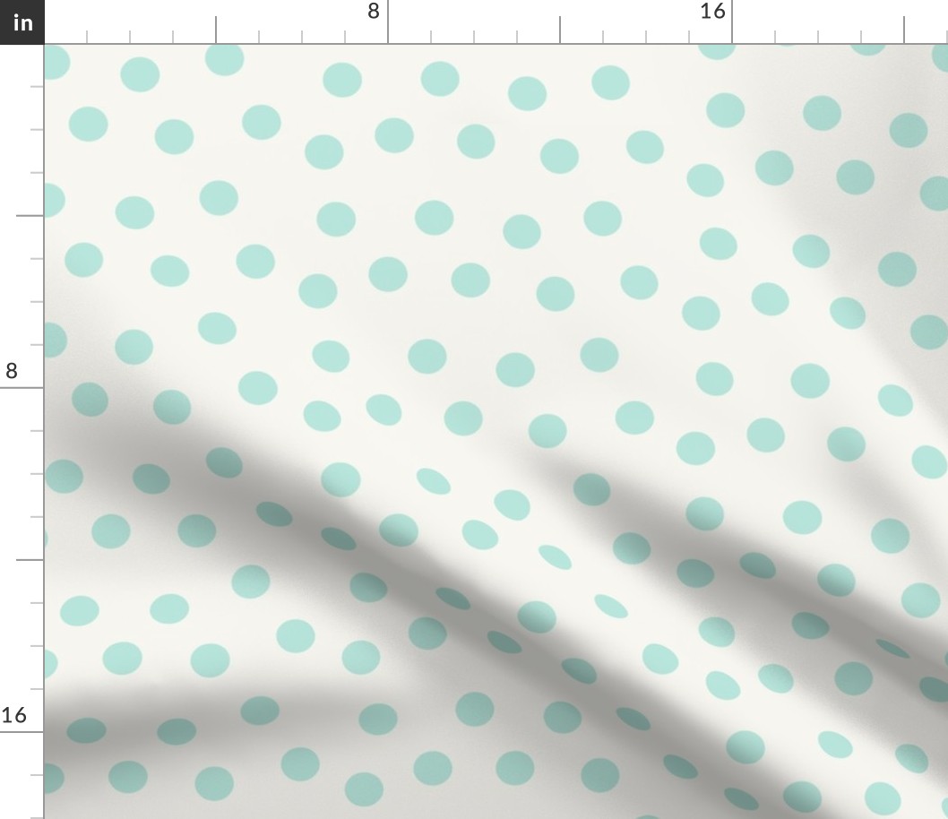 Mint Scatter Dots