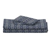 Mud Cloth // Navy & Eggshell // Extra Small