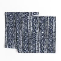 Mud Cloth // Navy & Eggshell // Extra Small