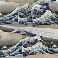 Great Wave Off Kanagawa(42 x28 in)