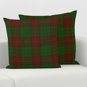 Ulster district tartan, 6" red - muted