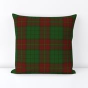 Ulster district tartan, 6" red - muted