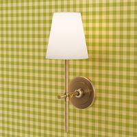 Mini Gingham Green Apple