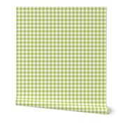 Mini Gingham Green Apple