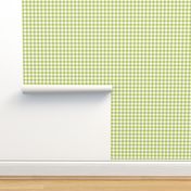 Mini Gingham Green Apple