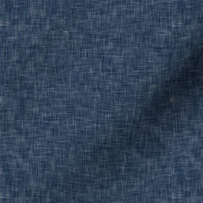 navy linen solid