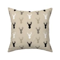 Deer - half scale - midnight woodland- 