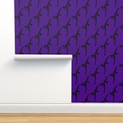 Ballet Dancer on Purple (large)