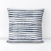 stripes handpainted stripe coordinate nursery baby boys navy blue