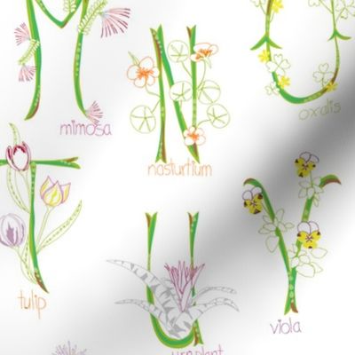 Botanical Alphabet