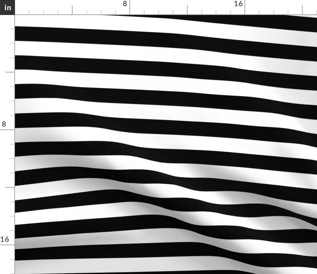 1" black stripe || true basics