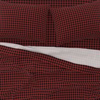 Tiny Buffalo Check Flannel Red Black